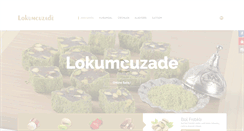 Desktop Screenshot of lokumcuzade.com