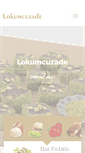 Mobile Screenshot of lokumcuzade.com